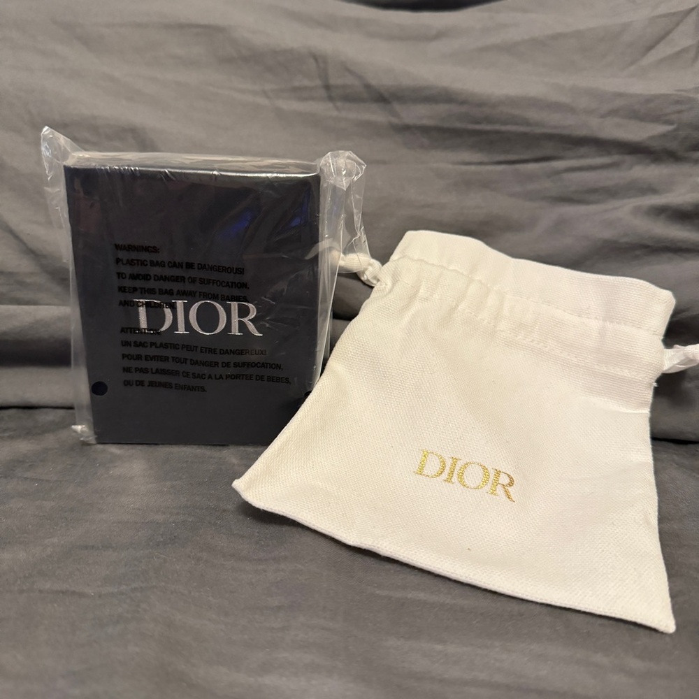 Dior Mini Rouge Dior Lipstick Samples in 999 and 100 With Gift Bag